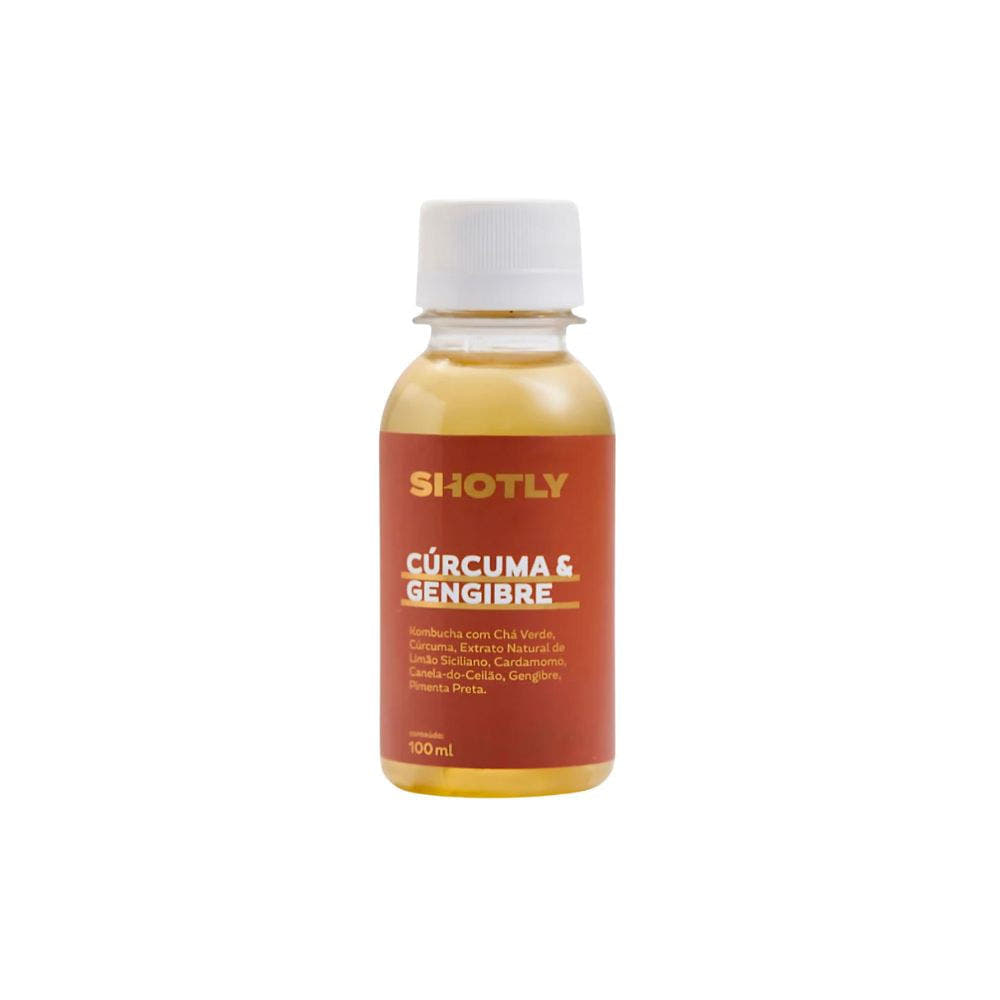 Shot de Cúrcuma e Gengibre 100ml Shotly