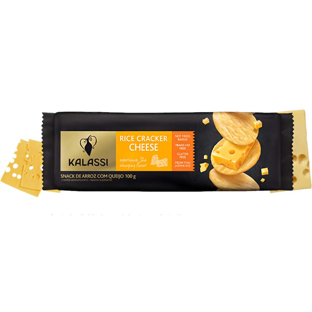 Snack de Arroz com Queijo 100g Kalassi