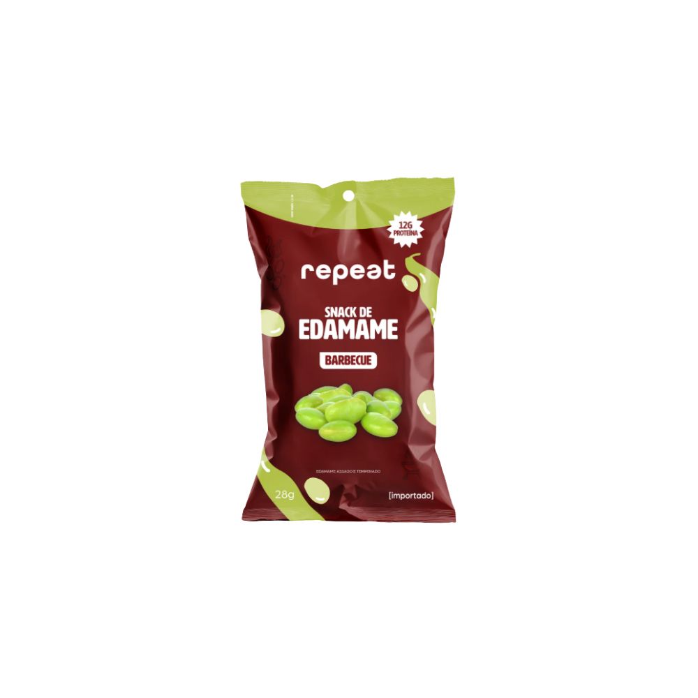 Snack de Edamame Sabor Barbecue 28g Repeat