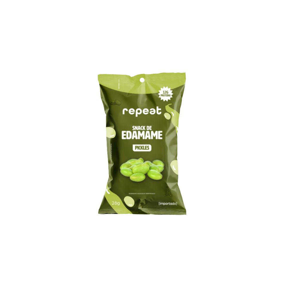 Snack de Edamame Sabor Pickles 28g Repeat