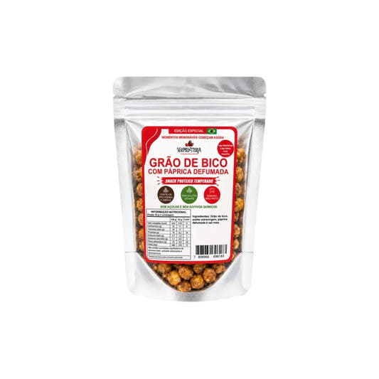 Snack de Grão de Bico com Páprica Defumada 50g A Sementeria