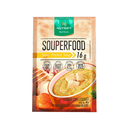 Sopa Proteica Souperfood Sabor Frango com Legumes Nutrify