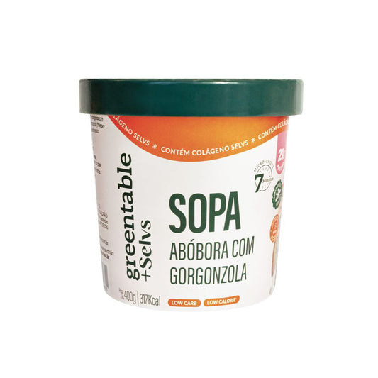 Sopa de Abóbora com Gorgonzola 400g Green Table