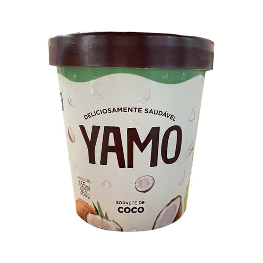 Sorvete Vegano de Coco 455ml Yamo