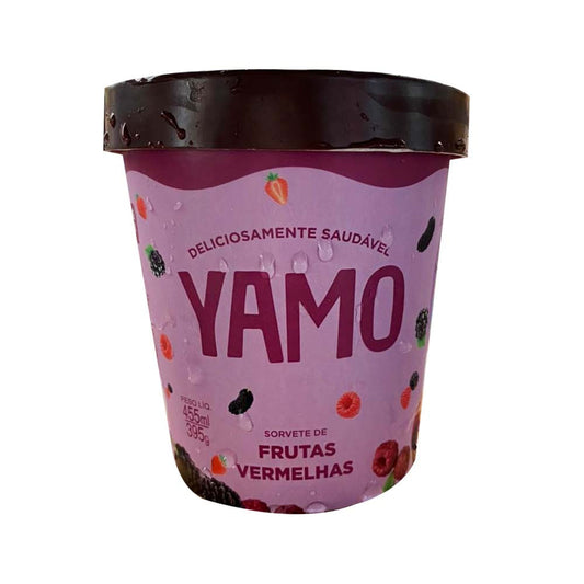 Sorvete Vegano de Frutas Vermelhas 455ml Yamo