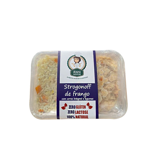 Strogonoff de Frango com Arroz Integral 400g Irani Maggiore