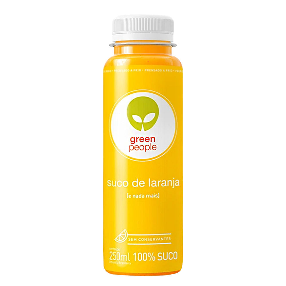 Suco de Laranja 250ml Greenpeople