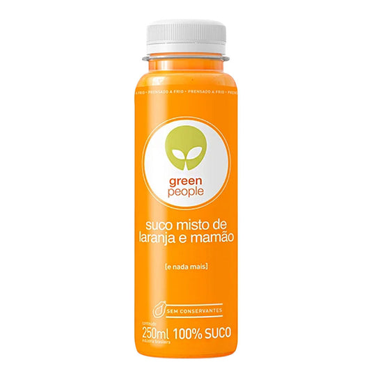 Suco de Laranja com Mamão 250ml Greenpeople