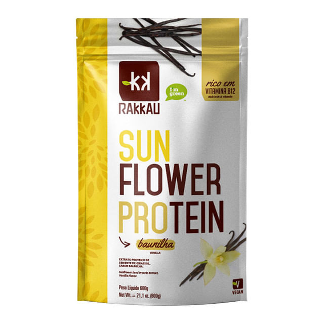 Sun Flower Protein Baunilha 600g Rakkau