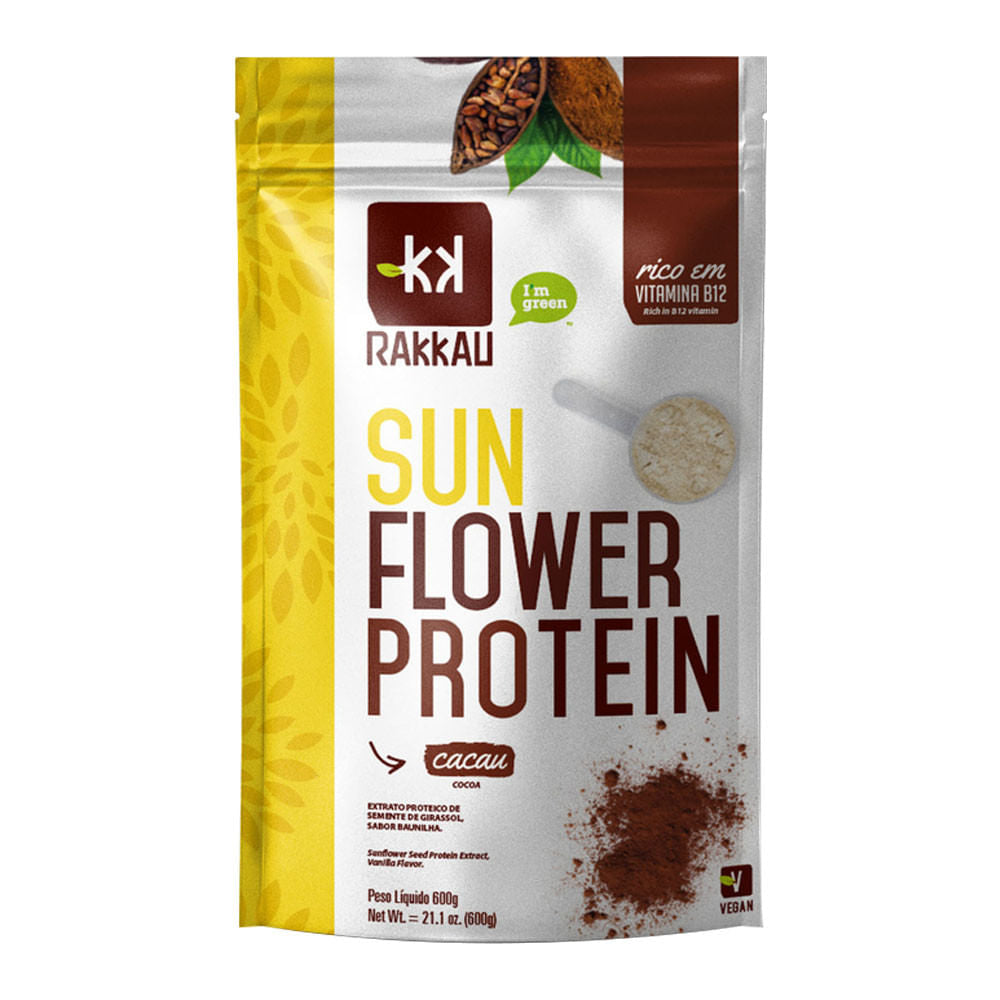 Sun Flower Protein Cacau 600g Rakkau