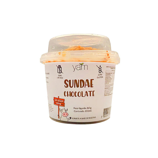 Sundae Vegano Sabor Chocolate 300ml Yam
