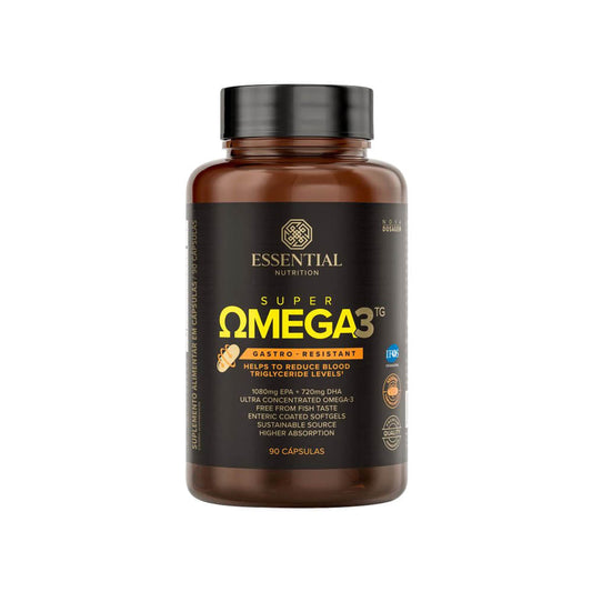 Super Ômega-3 Gastro-Resistant 90 Cápsulas Essential Nutrition