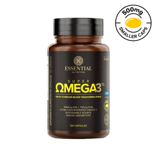 Super Ômega 3TG 120 Cápsulas Essential Nutrition