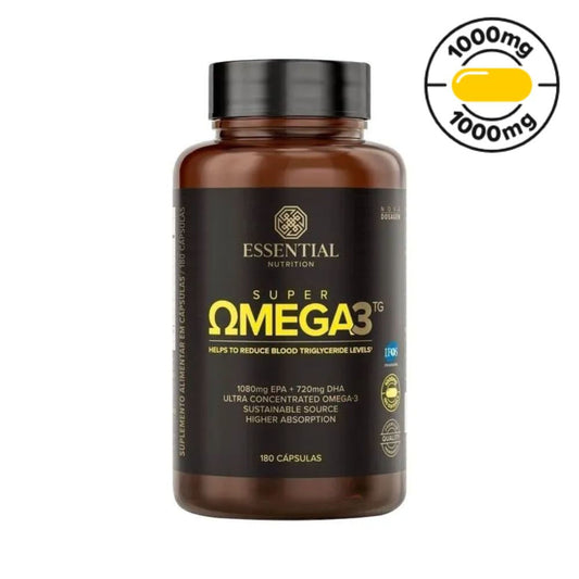 Super Ômega 3TG 180 Cápsulas Essential Nutrition