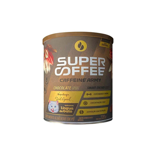 SuperCoffee Língua de Gato 220g Caffeine Army