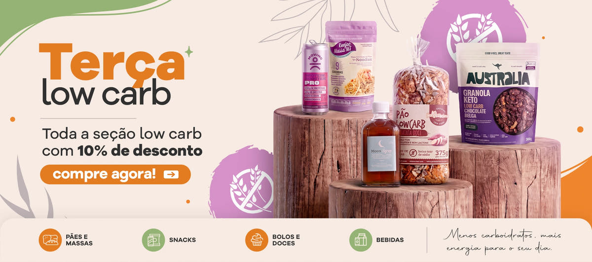 Ir para produtos low carb