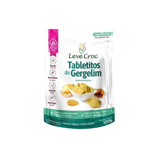 Tabletitos de Gergelim 120g Leve Croc