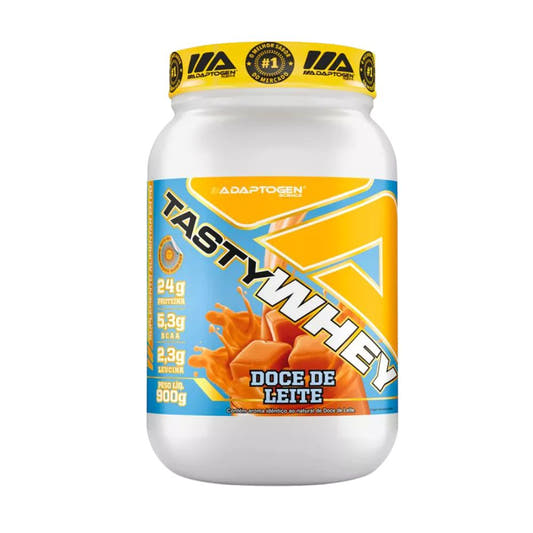 Tasty Whey 3W Doce de Leite 900g Adaptogen