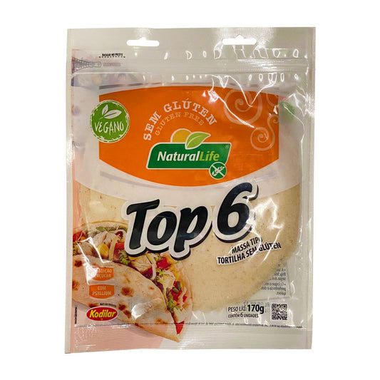 Top 6 Massa Tipo Tortilha Sem Glúten 170g Natural Life