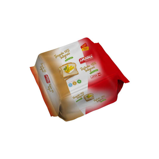Torrada Sem Glúten Veg Integral 90g Aminna