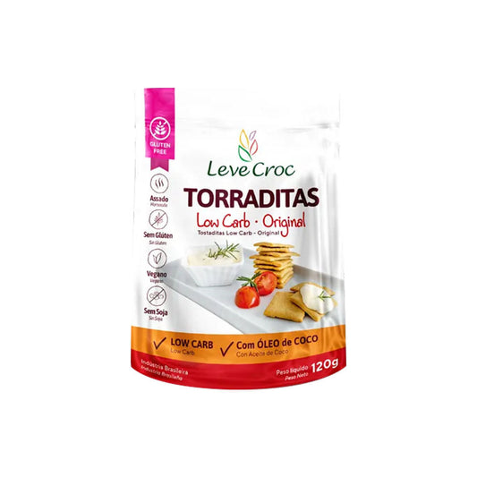 Torraditas Low Carb Original 120g Leve Croc