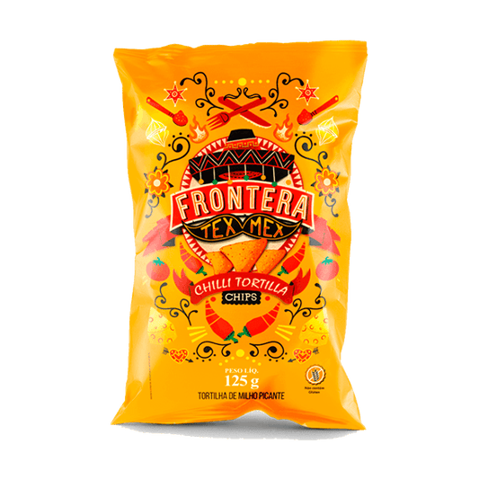 Tortilha de Milho Chilli 125g Frontera