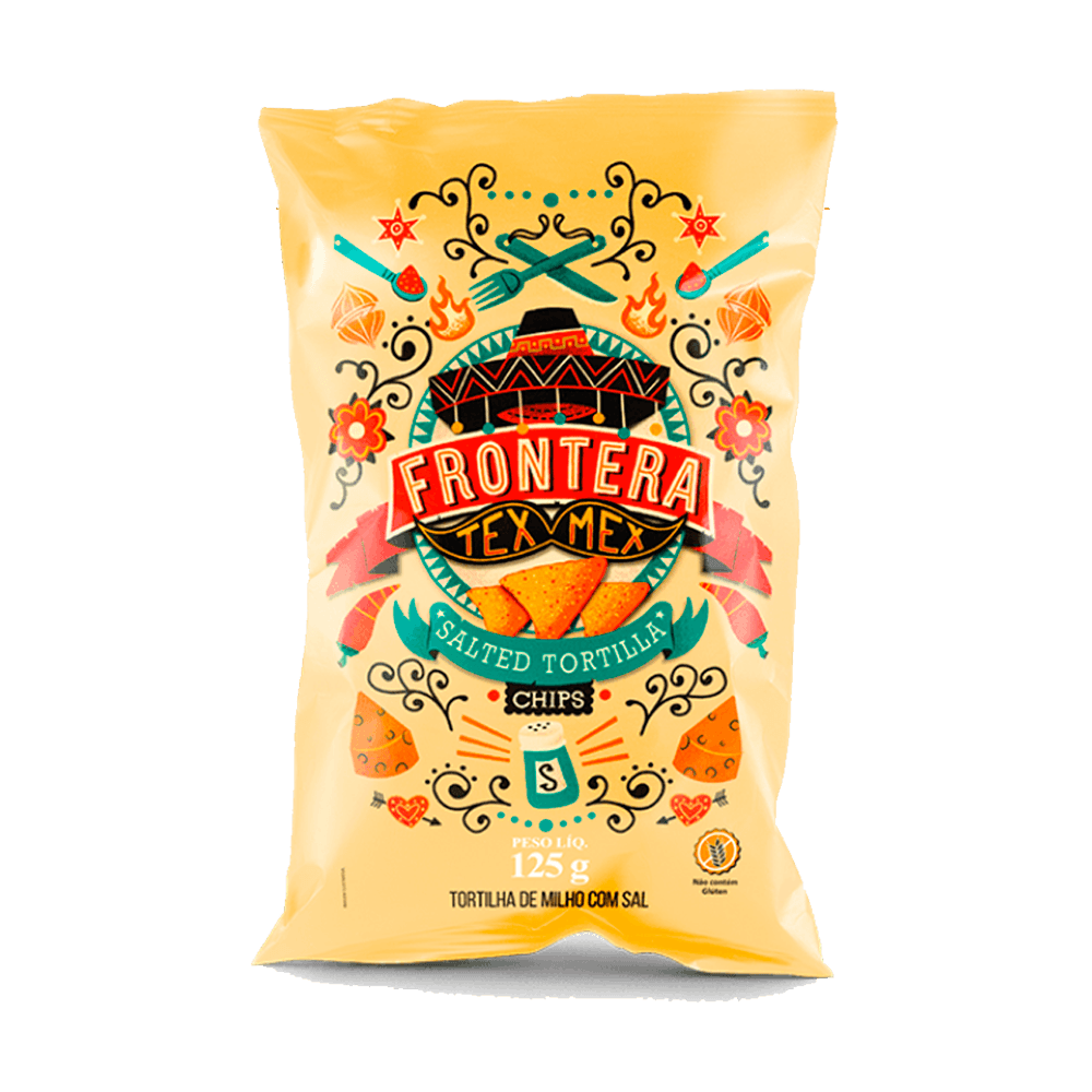 Tortilha de Milho com Sal 125g Frontera