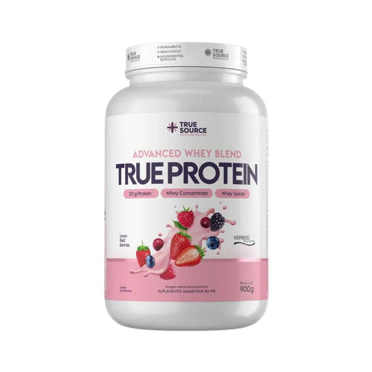 True Protein Whey Blend Red Berries 900g True Source