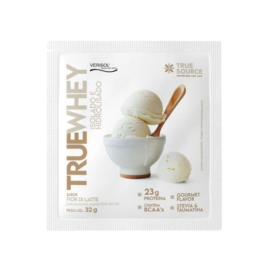 True Whey Hidrolisado e Isolado Fior Di Latte 23g True Source