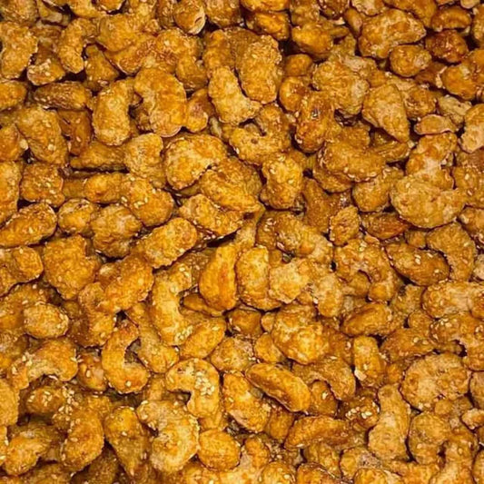 Castanha de Caju Caramelizada com Gergelim 100g