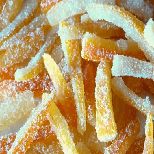 Casca de Limão Siciliano Cristalizado 100g