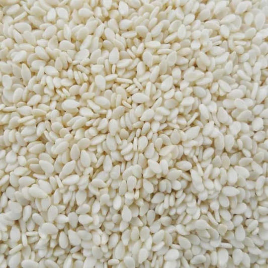 Gergelim Branco Crú sem Casca 100g