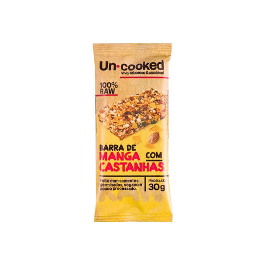 Barra de Manga com Castanhas 30g Uncooked