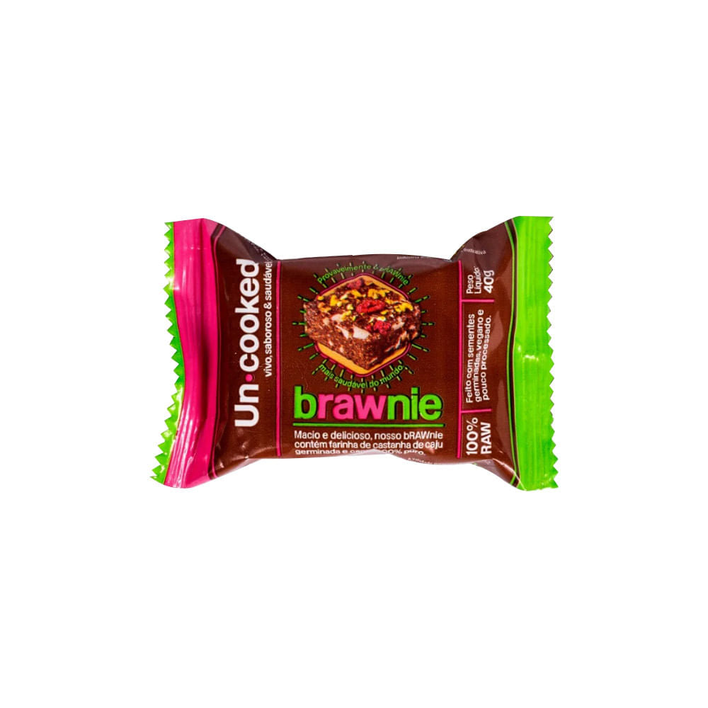 Brownie Vegano Brawnie 40g Uncooked