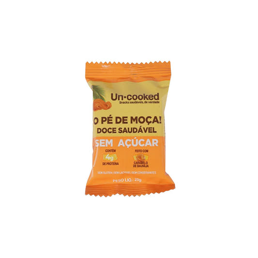 Pé de Moça Saudável Sem Açúcar 25g Uncooked