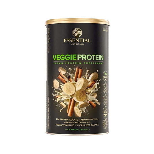 Veggie Protein Banana com Canela 462g Essential Nutrition
