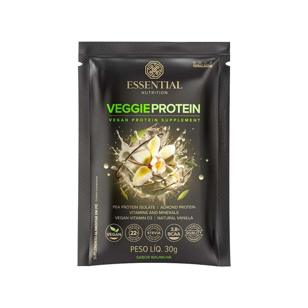 Veggie Protein Vanilla 30g Essential Nutrition