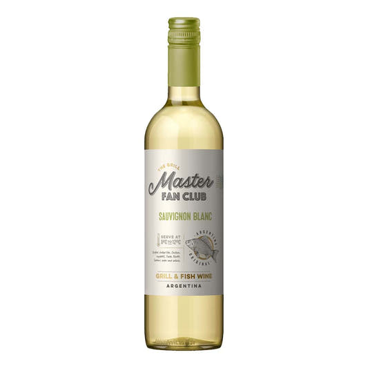 Vinho Branco Argentino The Grill Master Fan Club Sauvignon Blanc 750ml
