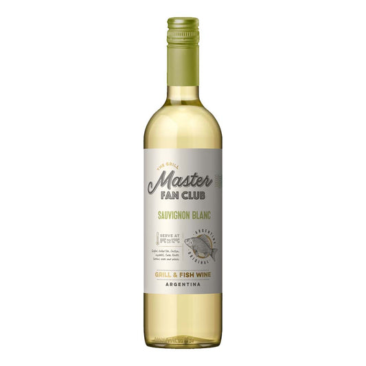 Vinho Branco Argentino The Grill Master Fan Club Sauvignon Blanc 750ml