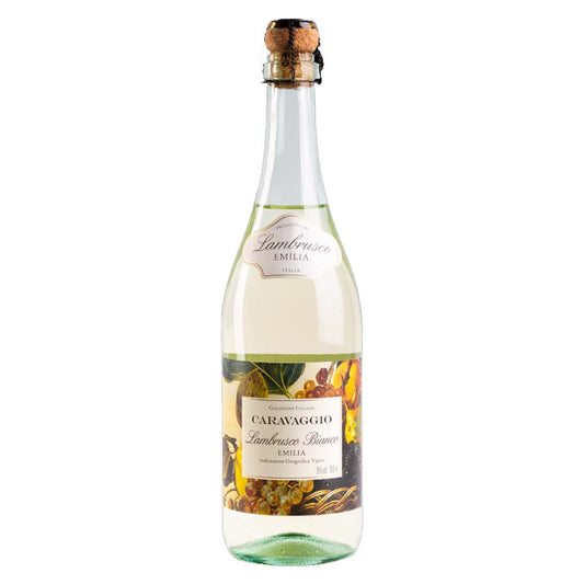 Vinho Frisante Lambrusco Caravaggio Bianco 750ml