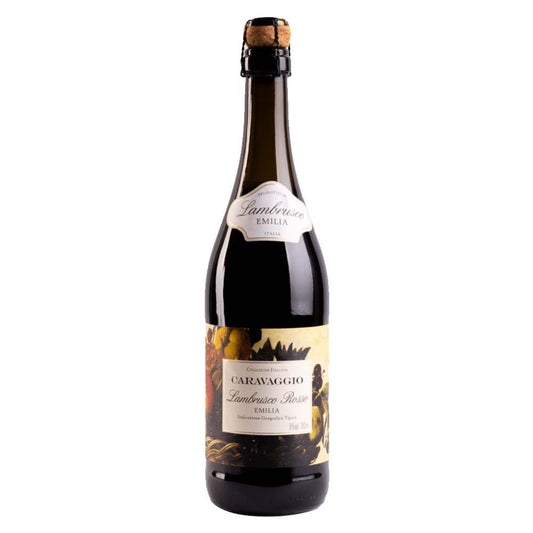 Vinho Frisante Lambrusco Caravaggio Rosso 750ml