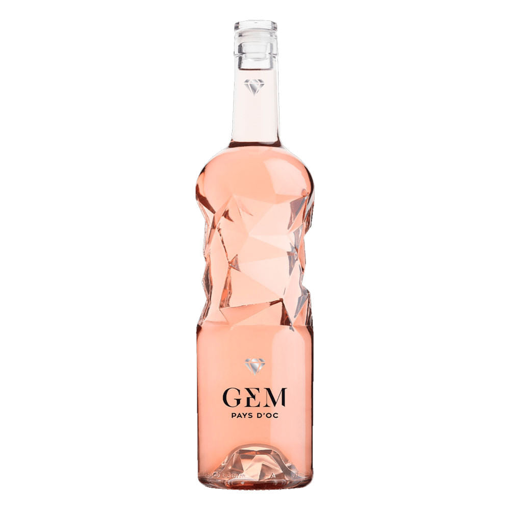 Vinho Rosé Francês GEM Pays DOC 750ml