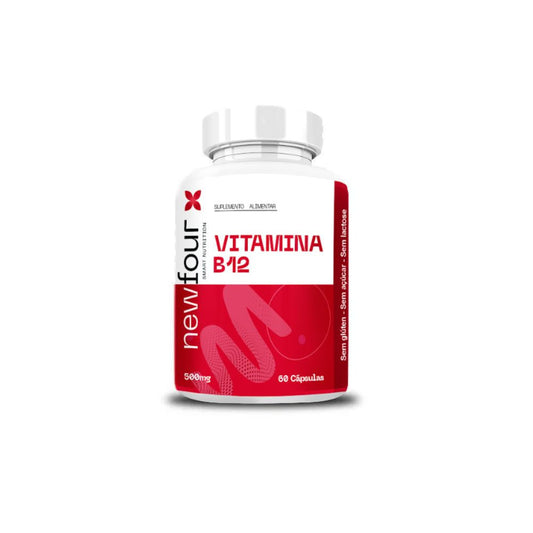 Vitamina B12 60 Cápsulas New Four