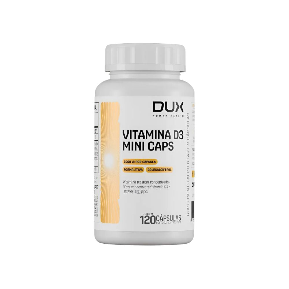 Vitamina D3 Mini Caps 120 Cápsulas DUX Human Health