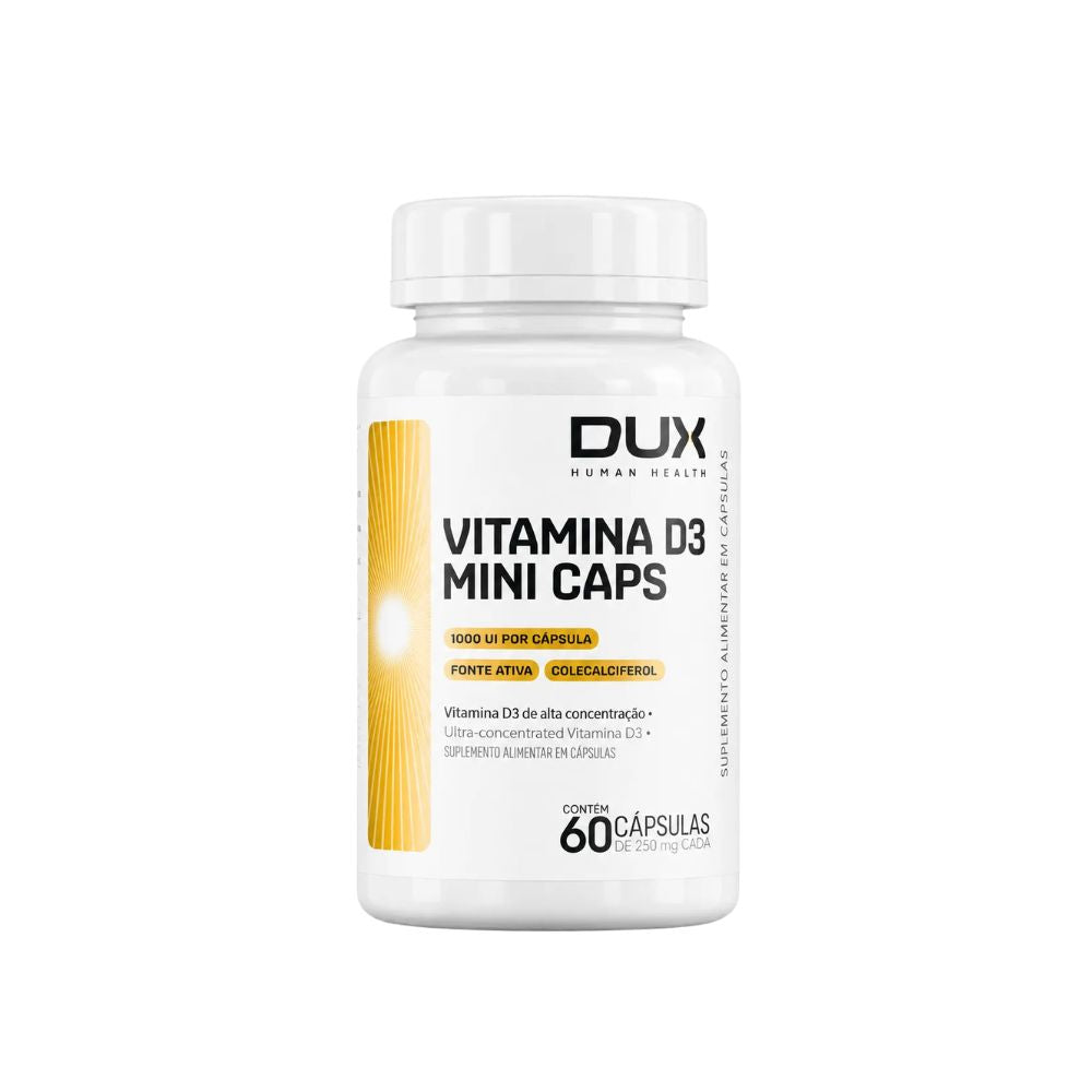 Vitamina D3 Mini Caps 60 Cápsulas DUX Human Health