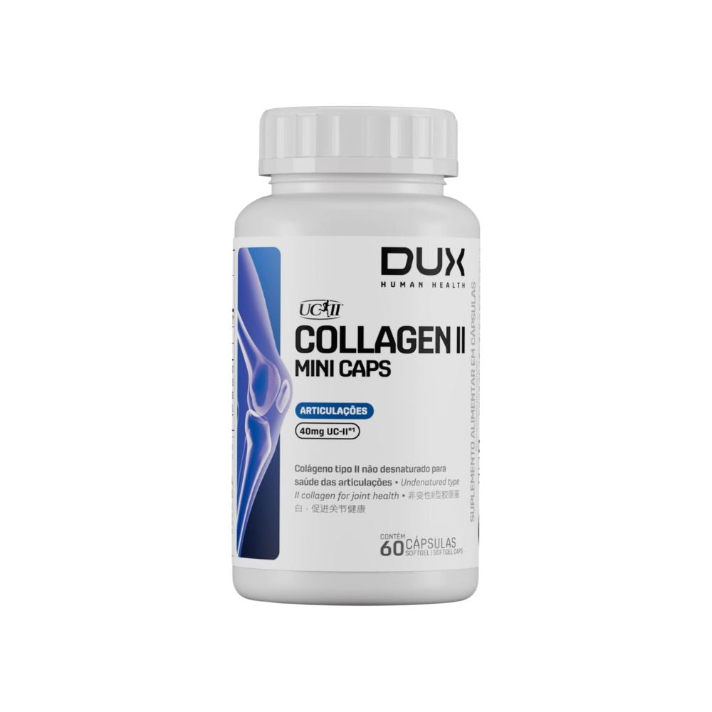 Colágeno Tipo II Mini Caps 60 Cápsulas DUX Human Health