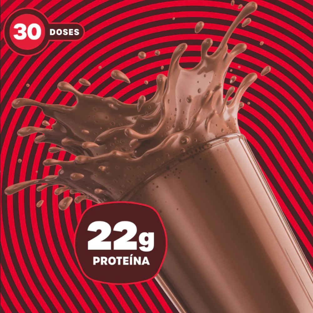 Shake-cremoso-de-bold-whey-chocolate-ao-leite-com-22g-de-proteina-indicado-na-embalagem-com-fundo-grafico-vibrante