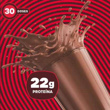 Shake-cremoso-de-bold-whey-chocolate-ao-leite-com-22g-de-proteina-indicado-na-embalagem-com-fundo-grafico-vibrante