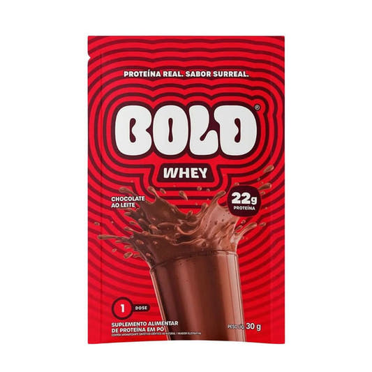 Whey 3W Chocolate ao Leite Sachê 30g BOLD