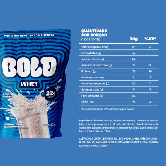 Informacoes-nutricionais-do-bold-whey-cookies-cream-com-destaque-para-22g-de-proteina-por-porcao-de-30g